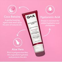 Q+A Hyaluronic Acid Hydrating Cleanser